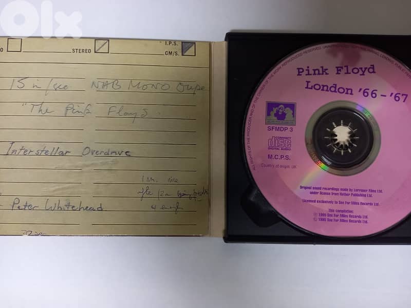 Pink Floyd – London '66 - '67 cd 1