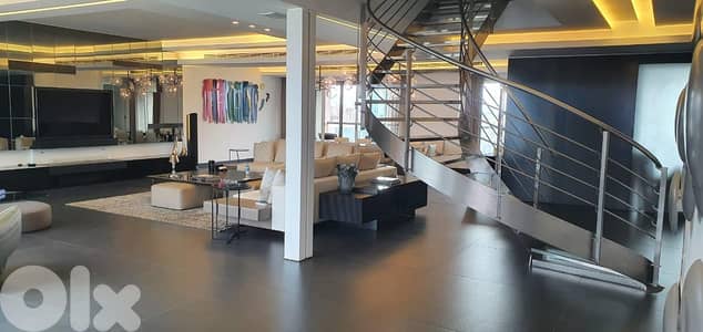 Apartment for sale in Bliss Hamra/ Duplex/ Amazing view/ Furnished/ De