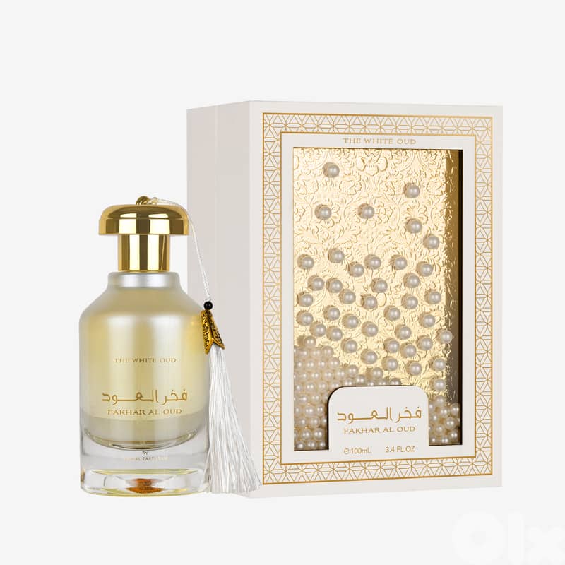 Lattafa Fakhar Al Oud – The White Oud Eau de Parfum 100 mL – Unisex 0