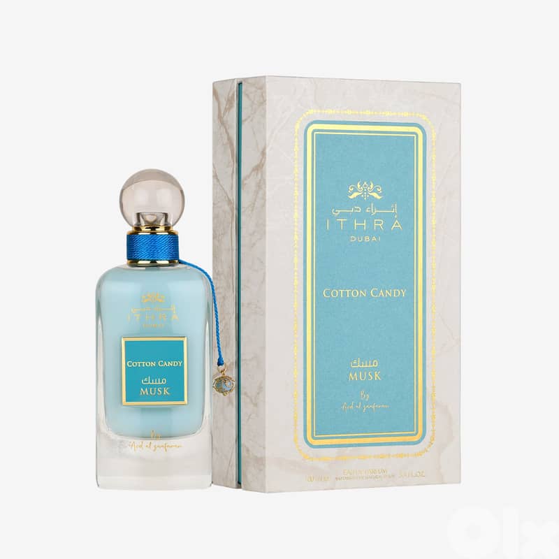 Lattafa Ithra Dubai Musk Cotton Candy Eau de Parfum 100 mL – Unisex 0