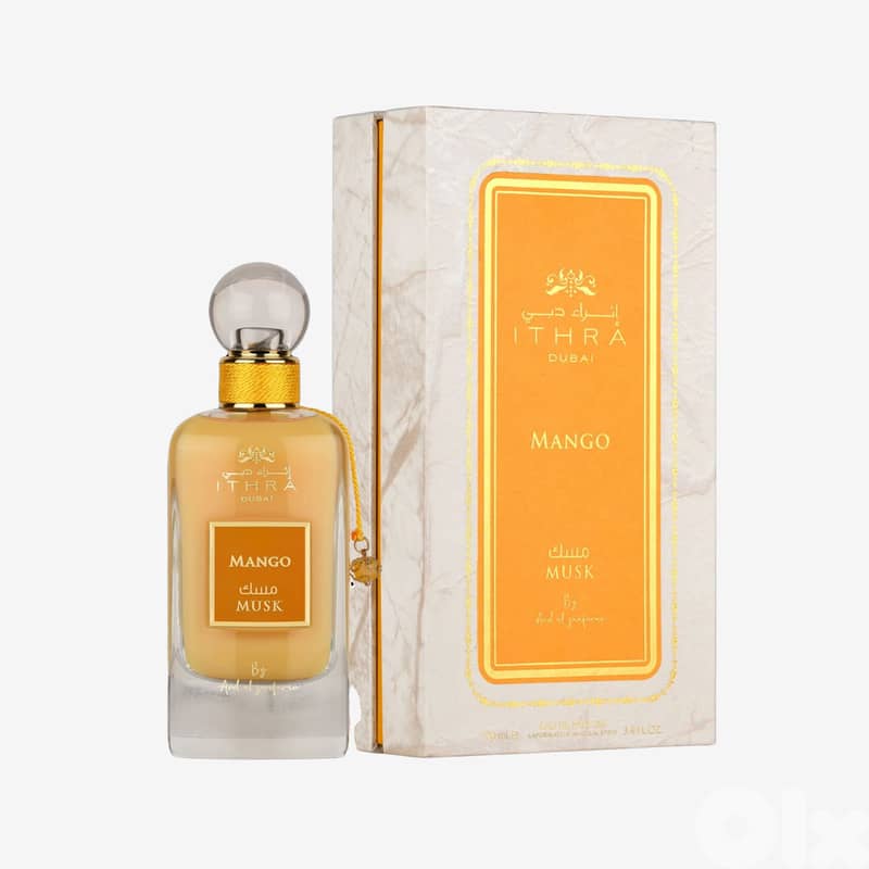 Lattafa Ithra Dubai Musk Mango Eau de Parfum 100 mL – Unisex 0