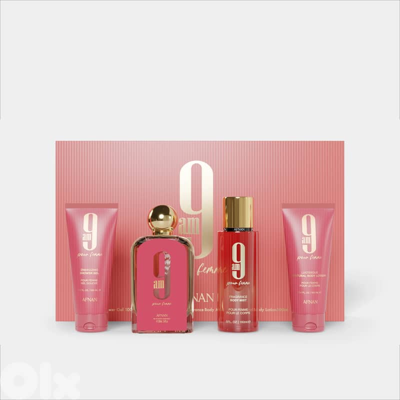 Afnan 9AM Pour Femme Gift Set – For Women 0