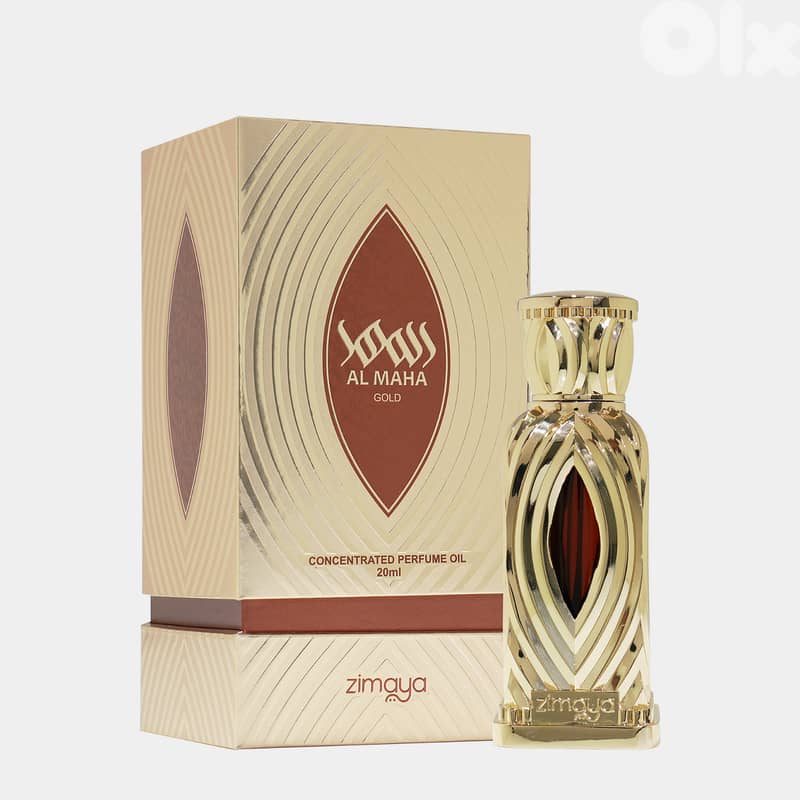 Zimaya Al Maha Gold Eau de Parfum 20 mL (Concentrated Oil) – Unisex 1
