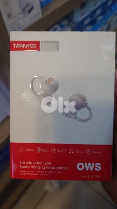Tranyoo sports hanging headphones ows 0
