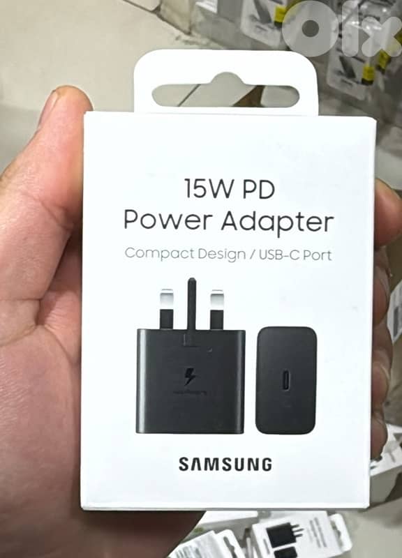 Samsung adapter 15w black 3pin 0