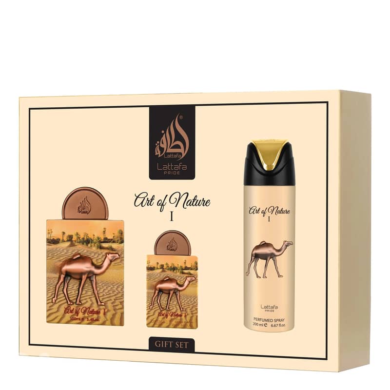 Lattafa Art Of Nature 1 3-Piece Gift Set – Unisex 0