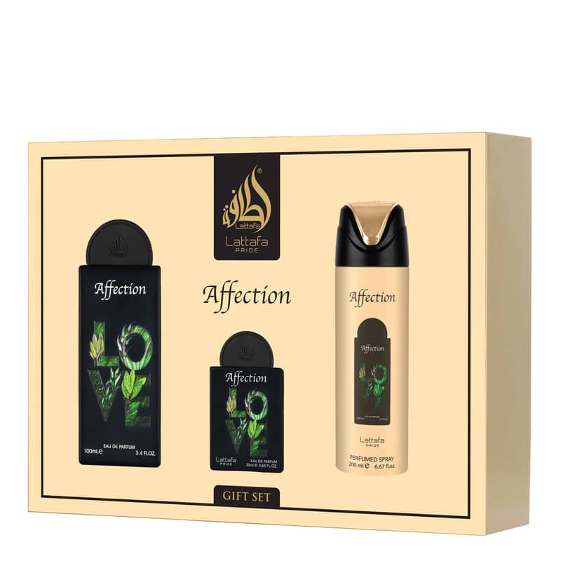 Lattafa Affection 3-Piece Gift Set – Unisex 0