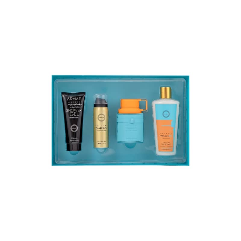 Armaf Odyssey Mandarin Sky 4-Piece Gift Set – For Men 0