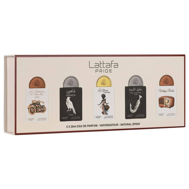 Lattafa Pride Giftset Collection No. 5 (5 x 20 mL Eau de Parfum) 0