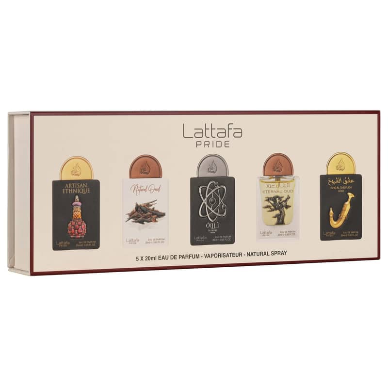Lattafa Pride Giftset Collection No. 3 (5 x 20 mL Eau de Parfum) 0