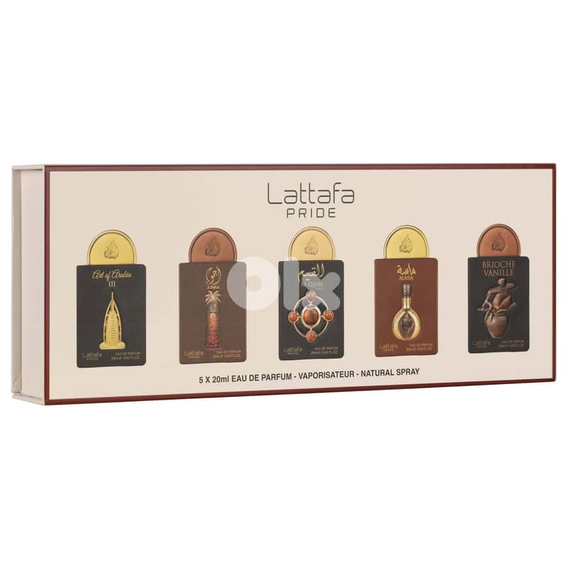 Lattafa Pride Giftset Collection No. 4 (5 x 20 mL Eau de Parfum) 0