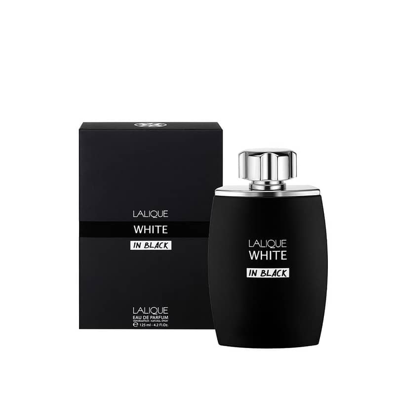 Lalique Black in White Eau de Parfum 125 mL – For Men 0