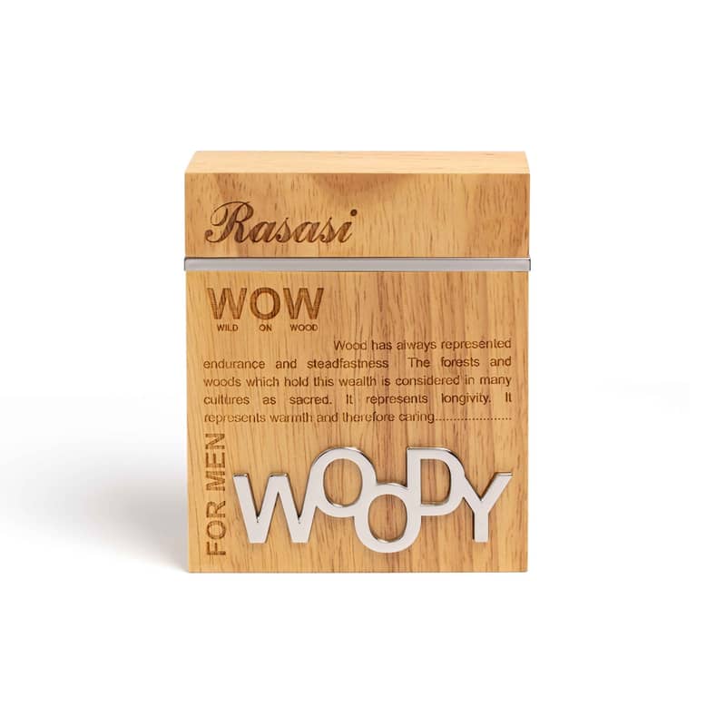 Rasasi Woody Eau de Parfum 60 mL – For Men 0