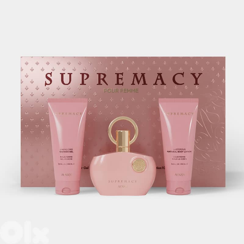 Afnan Supremacy Pink Gift Set - For Women 0