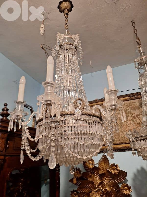 chandelier crystal bohemian style baccat original 2