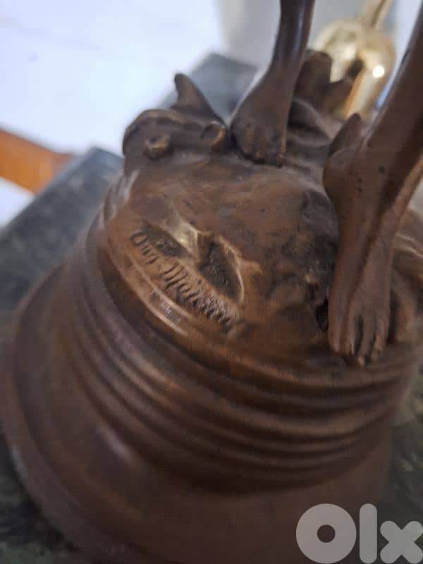 french stutes bronze vintage handmade 2