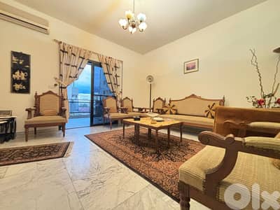 Zouk Mkayel | Furnished & Equipped 3 Bedrooms Apartment | 2 Balconies