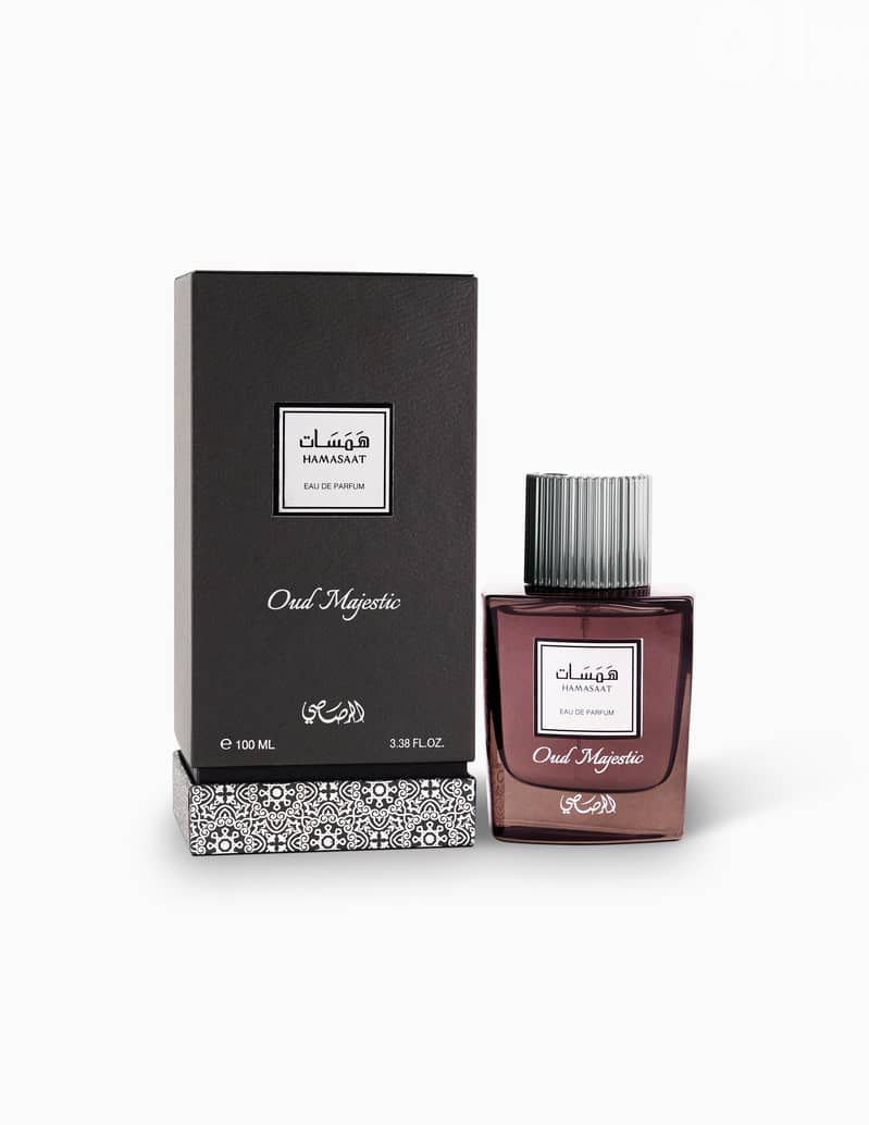 Rasasi Hamasaat Oud Majestic Eau de Parfum 100 mL – Unisex 2