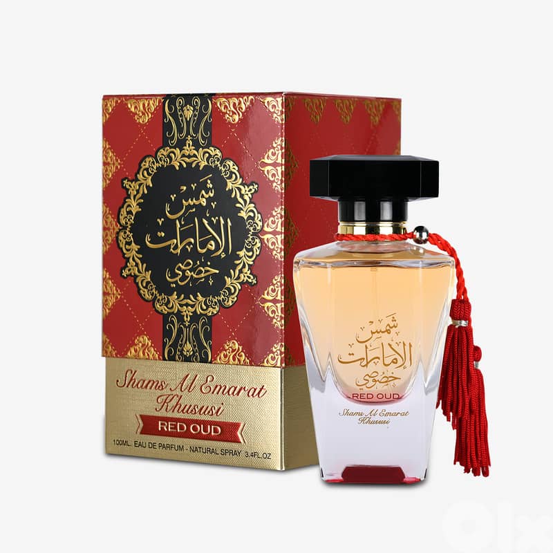 Lattafa Shams Al Emarat Khususi Red Oud 100 mL Eau de Parfum – Unisex 0
