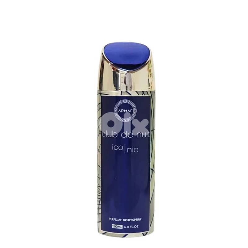 Armaf Club de Nuit Iconic Body Spray 200 mL – For Men 0