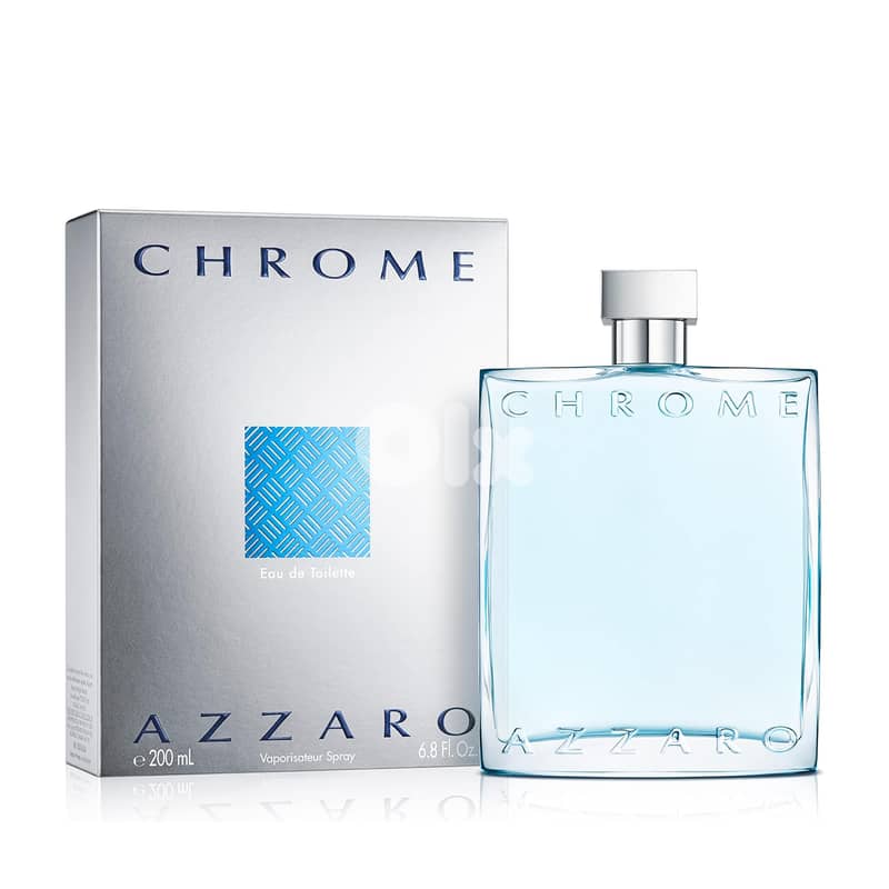 Azzaro Chrome Eau de Toilette 200 mL – For Men 1
