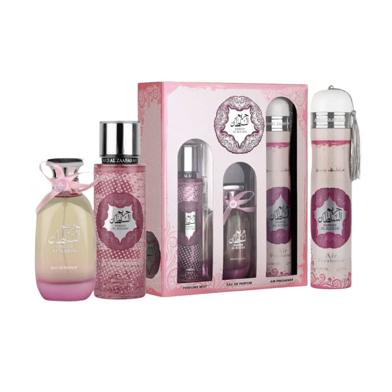 Lattafa Ard Al Zaafaran Hareem Al Sultan 3‑Piece Gift Set – For Women 0