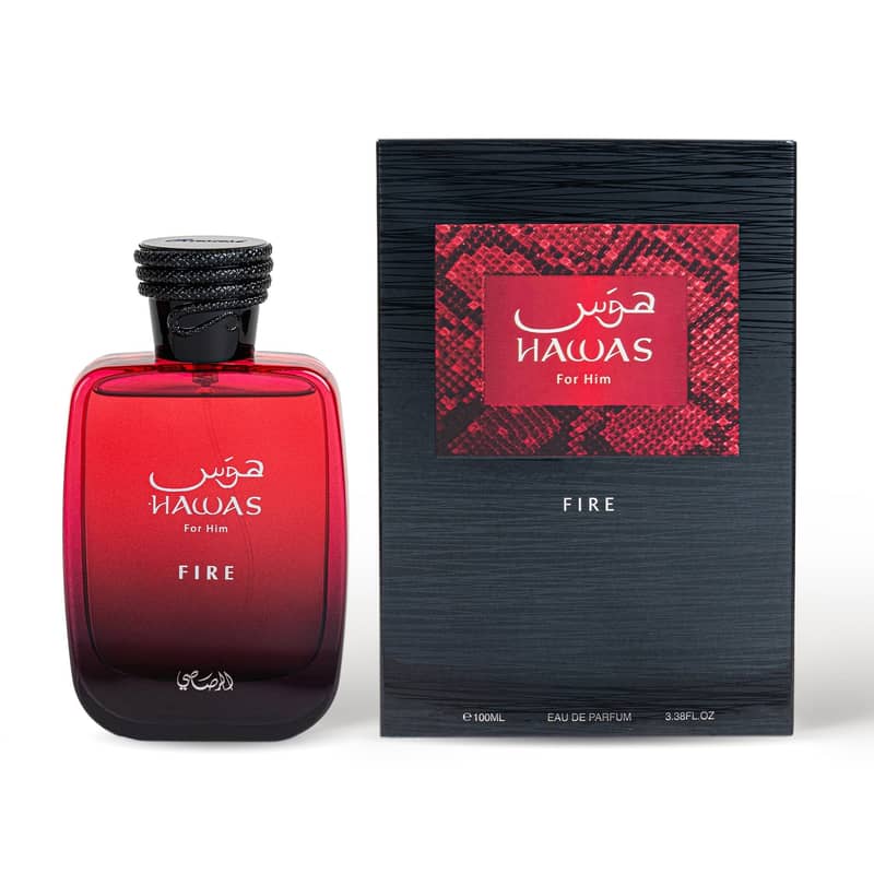 Rasasi Hawas Fire Eau de Parfum 100 mL – For Men 0