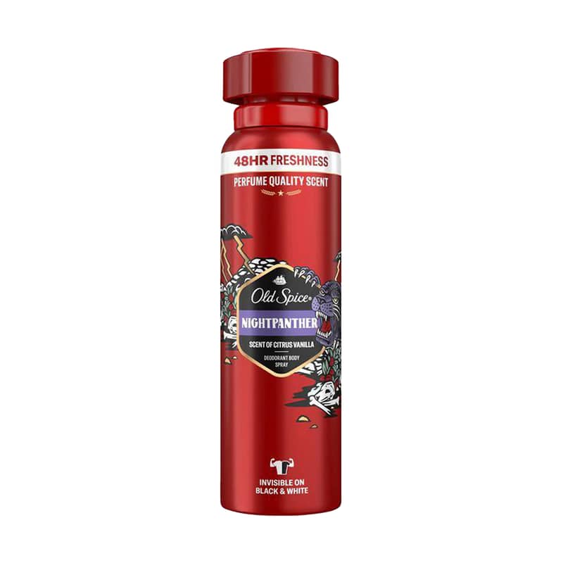 Old Spice NightPanther Body Spray 150 mL – For Men 0