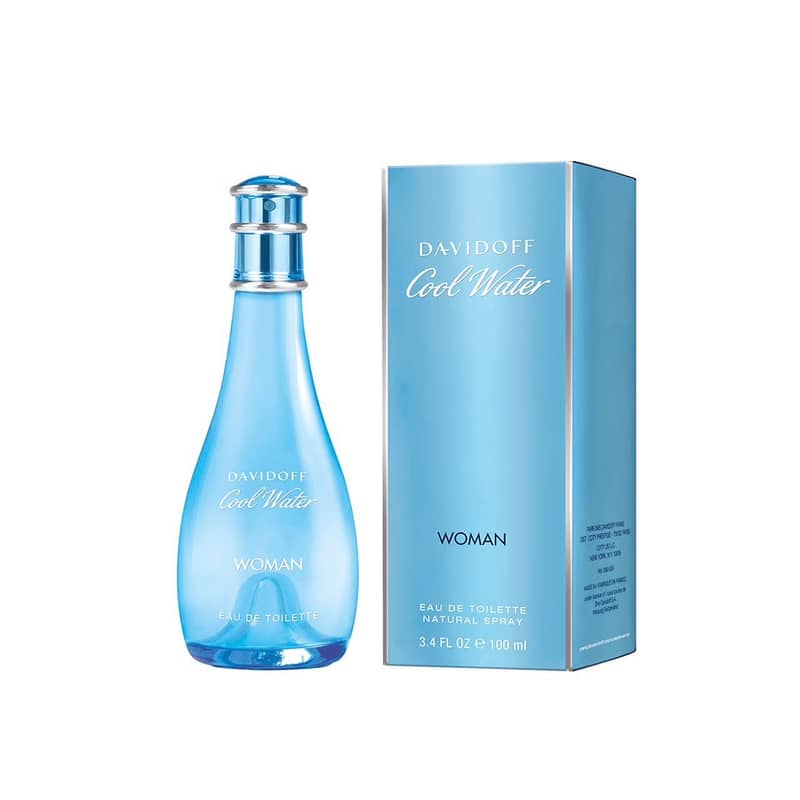 Davidoff Cool Water Woman Eau De Toilette 100 mL – For Women 0