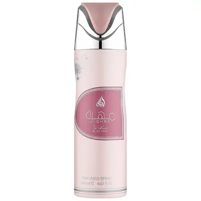 Lattafa Mohra Silky Rose Deodorant - 200 ML - for Women