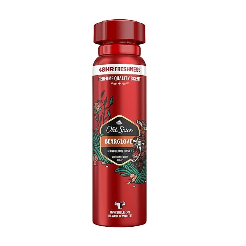 Old Spice Bearglove Body Spray 150 mL – For Men 0