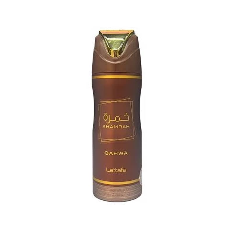 Lattafa Khamrah QAHWA Deodorant - 200 ML - Unisex 0
