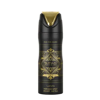Lattafa Badee Al Oud Oud For Glory Deodorant - 200 ML - Unisex