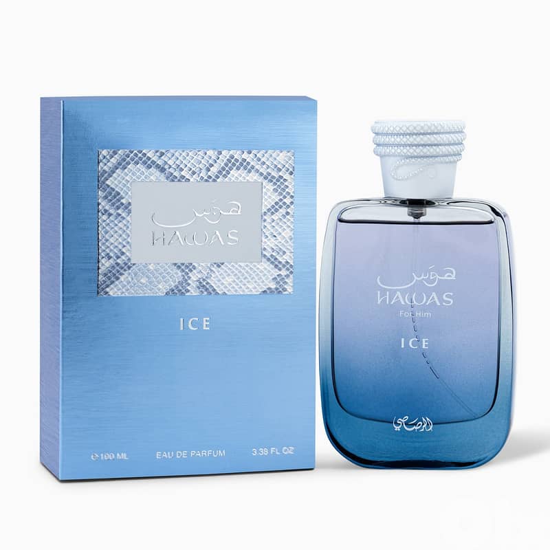 Rasasi Hawas Ice Eau De Parfum 100 mL – For Men 0