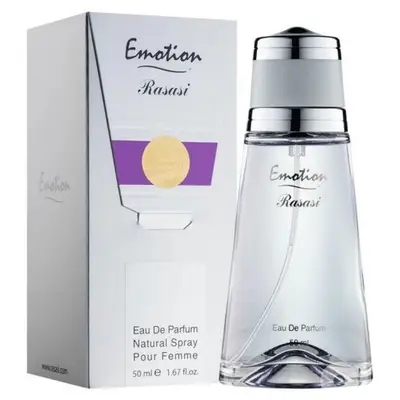 Rasasi Emotion Pour Femme Eau De Parfum 50 mL – For Women Rasasi Emotion Pour Femme Eau De Parfum 50 mL – For Women