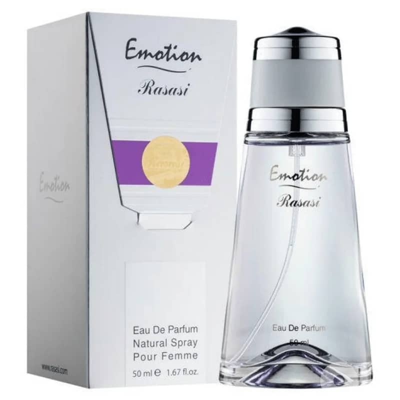 Rasasi Emotion Pour Femme Eau De Parfum 50 mL – For Women 0