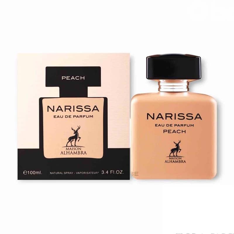 Maison Alhambra Narissa Peach Eau de Parfum – 100 ml – For Women 0