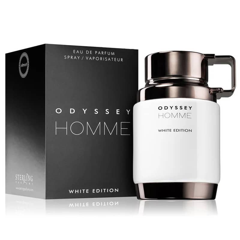 Armaf Odyssey Homme White Edition Eau de Parfum – 100ml – For Men 0