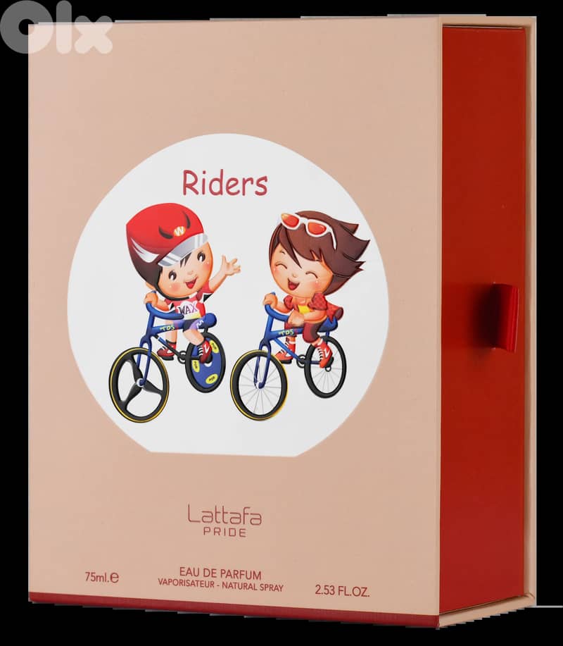 Riders by Lattafa Pride Kids Eau de Parfum – 100 mL – Unisex (Kids) 1