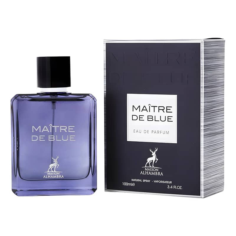 Maison Alhambra Maitre De Blue Eau de Parfum – 100ml – For Men 0