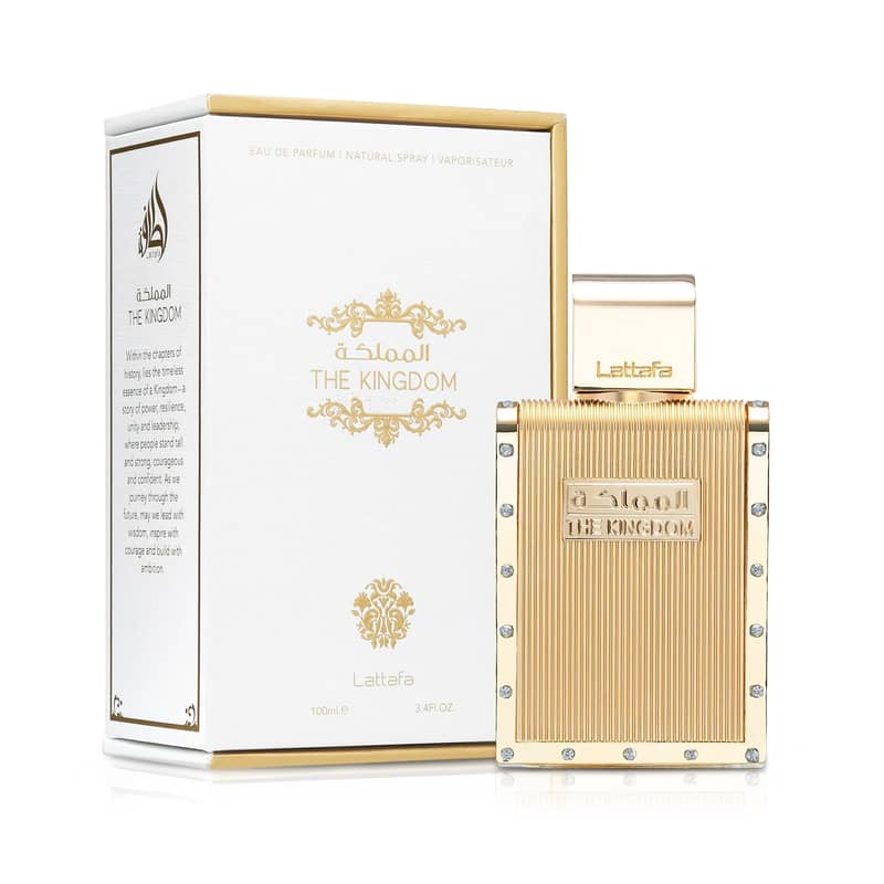 Kingdom Men by Lattafa Perfumes Eau de Parfum – 100ml – For Men 0