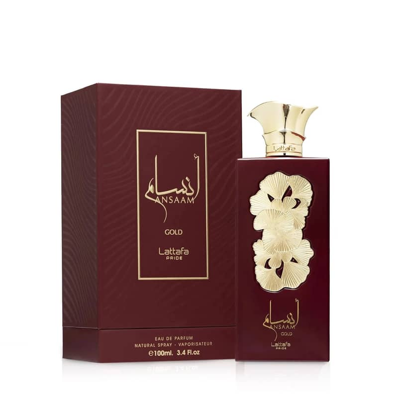 Ansaam Gold by Lattafa Perfumes Eau de Parfum – 100ml – Unisex 0