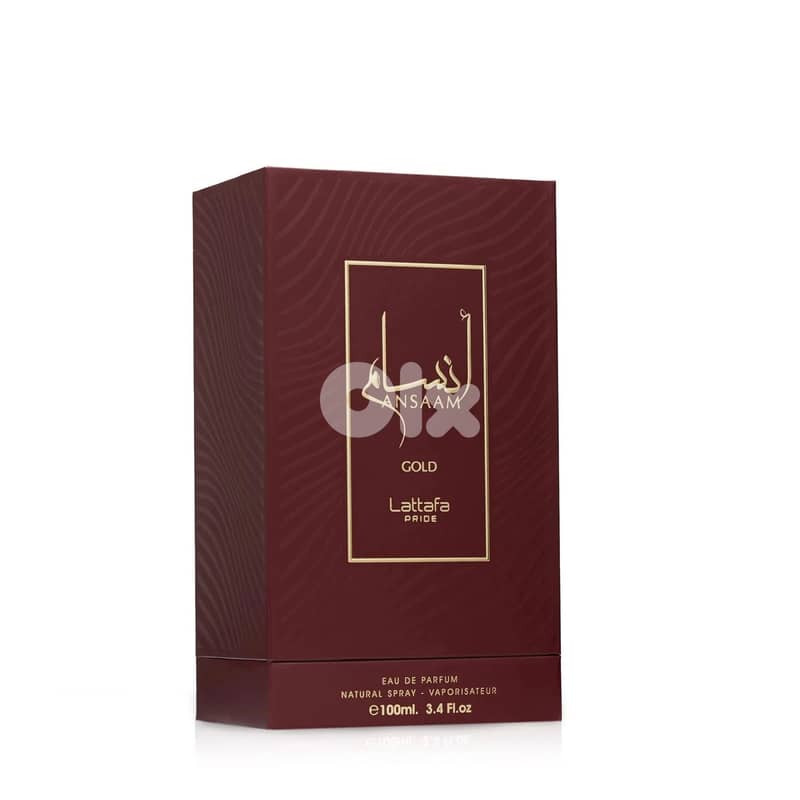 Ansaam Gold by Lattafa Perfumes Eau de Parfum – 100ml – Unisex 2