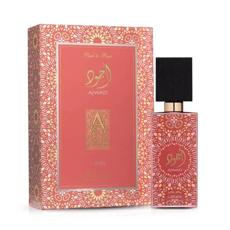 Lattafa Ajwad Pink to Pink Perfumes Eau de Parfum – 60ml – Unisex 0