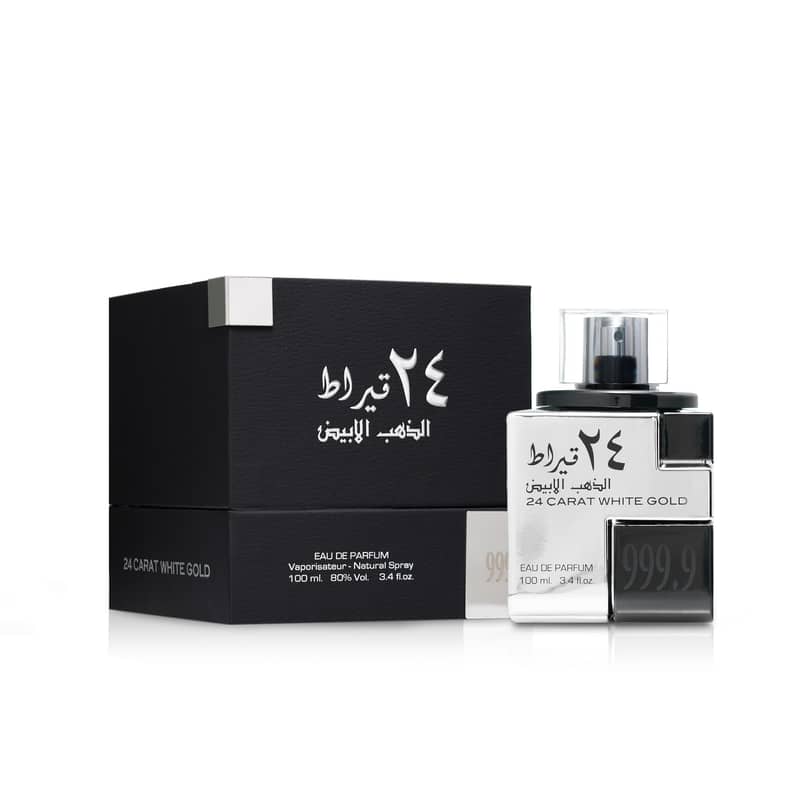 Lattafa 24 Carat White Gold Eau De Parfum 100mL - Unisex 0