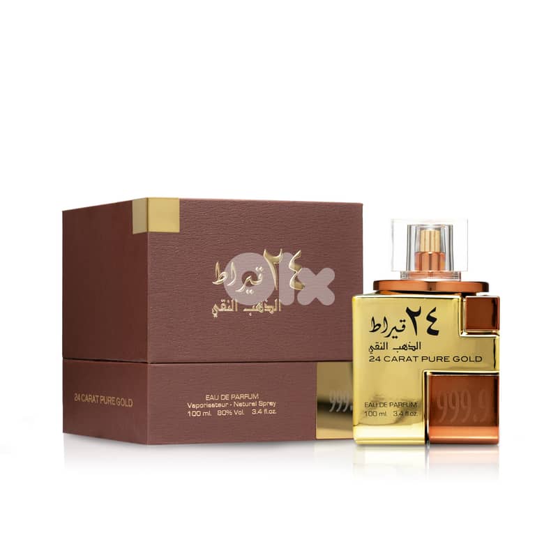 Lattafa 24 Carat Pure Gold Eau De Parfum 100 mL – For Women 0