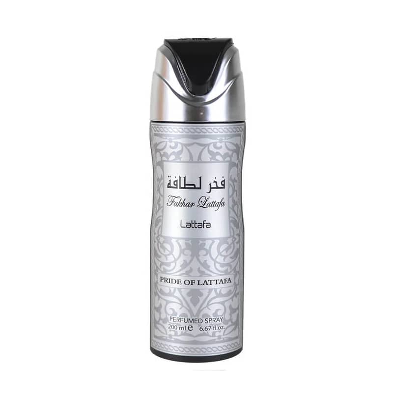 Lattafa Fakhar Lattafa Silver Deodorant - 200 ML - for Men 0