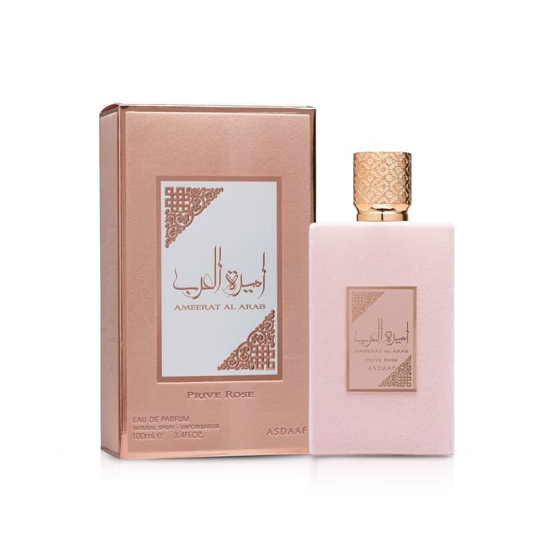 Lattafa Ameerat Al Arab Prive Rose Eau De Parfum 100 mL – For Women 0