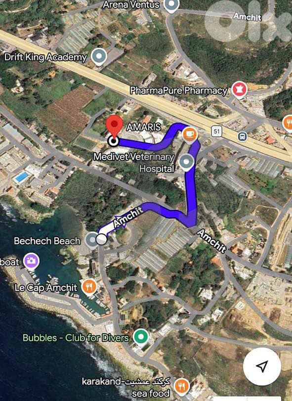 Terrace, covered parking, on the pool, Aamchit/عمشيت REF#YH135280 9