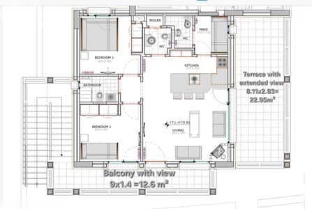 Chalet for sale in Faqra/ Open View/ Calm area